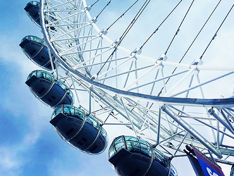 london  eye photo